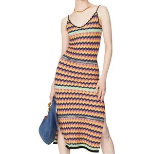 Scotch & Soda Born to Love Knit Midi Dress Size XS